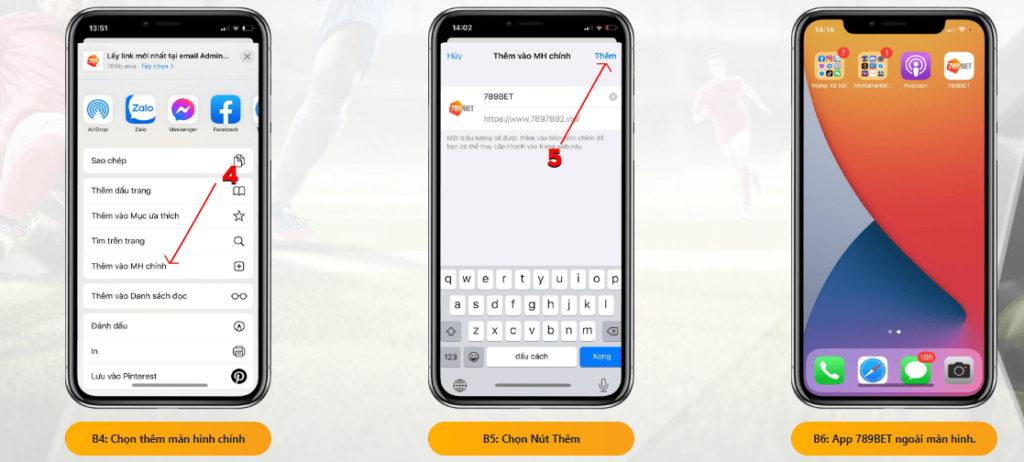 Hướng dẫn cài đặt app 789Bet